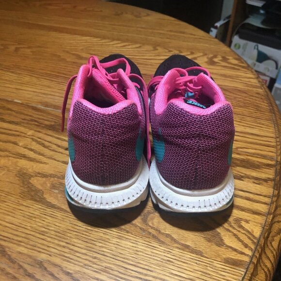 Nike Zoom Winflo 3 Womens Pink Black Running Shoes Size 8.5 831562-004 - Picture 3 of 6